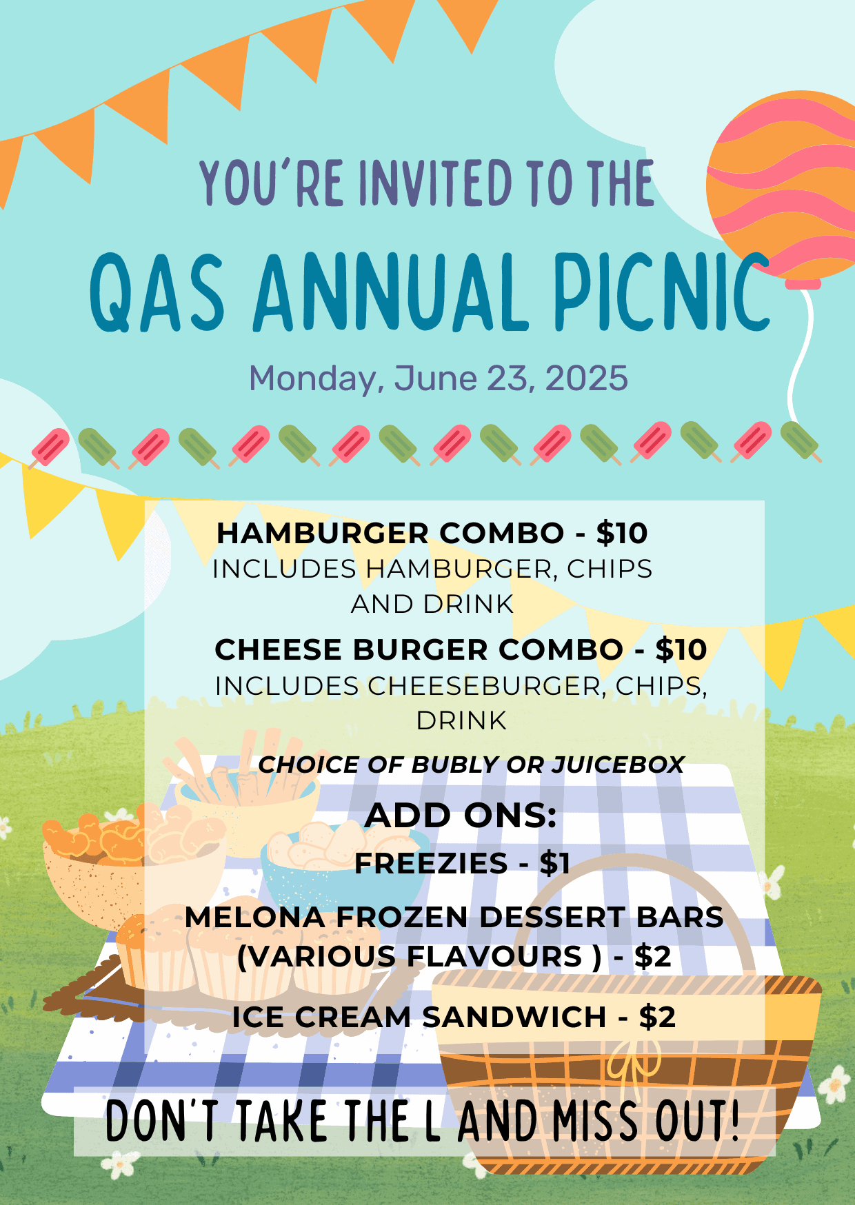 QAS Picnic Flyer
